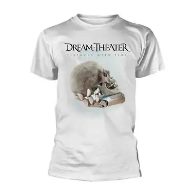 Buy Dream Theater 'Distance Over Time Cover' White T Shirt - NEW • 16.99£