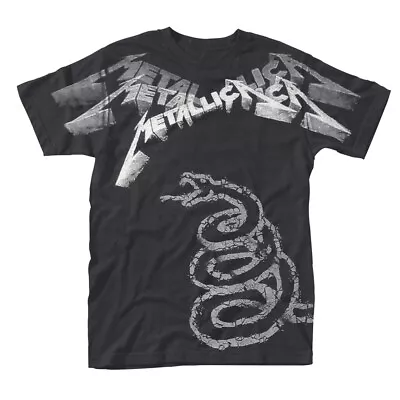 Buy Metallica 'The Black Album Faded' Jumbo Print T Shirt - NEW • 24.99£