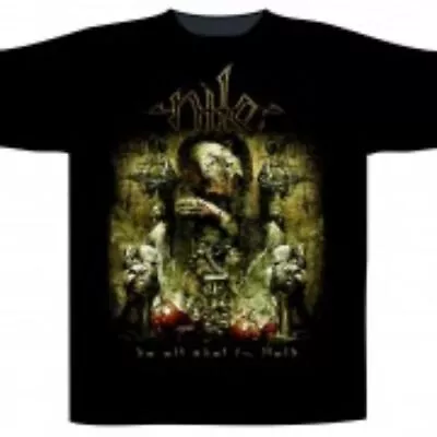 Buy Nile At The Gates Of Sethu Tshirt Size Small Rock Metal Thrash Death Punk • 12£