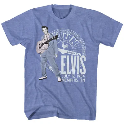 Buy Elvis Presley LIVE July 17 Memphis TN 1954 Men's T Shirt Rock Music Sun Records • 40.39£