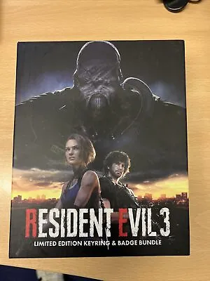 Buy Resident Evil 3 Limited Edition Keyring Badge Bundle Retailer Overstock No Game • 34.99£
