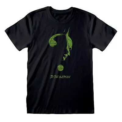 Buy The Batman Riddler Silhouette Black T-Shirt NEW OFFICIAL • 15.19£