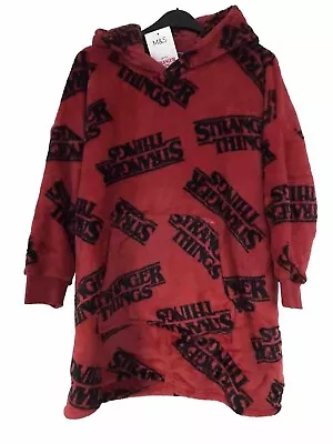 Buy Stranger Things Snuggle Hoody Age 7-8 Years Marks And Spencer • 11.95£
