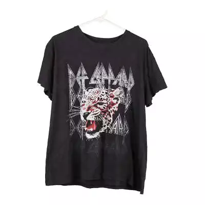 Buy Def Leppard T-Shirt - XL Black Cotton • 17.40£