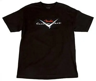 Buy Fender Custom Shop Logo BLK S  T-Shirt • 23£