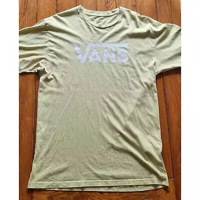 Buy VANS - Light Green - T-Shirt - Medium • 7.97£