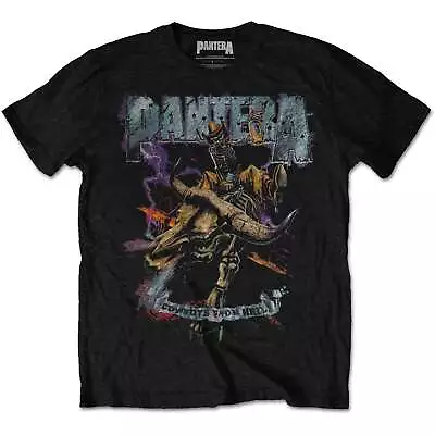 Buy Pantera Unisex T-Shirt: Vintage Rider OFFICIAL NEW  • 18.29£