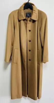 Buy Goku Burberrys Long Coat Cashmere 100 80S90S Unique Item Women's • 774.63£