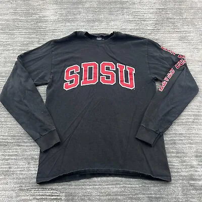 Buy SDSU Shirt Women Size M Champion San Diego State University College Black Medium • 12.30£