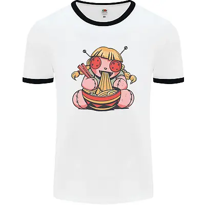Buy An Anime Voodoo Doll Mens Ringer T-Shirt • 9.99£