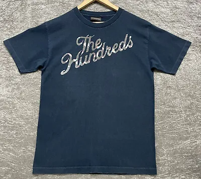 Buy THE HUNDREDS T Shirt Men’s Size M Blue Street Wear Good Condition • 9.95£