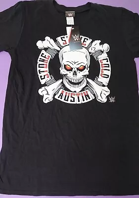 Buy WWF - WWE Wrestlemania T Shirt Stone Cold Steve Austin New Stock £9.99 • 9.99£