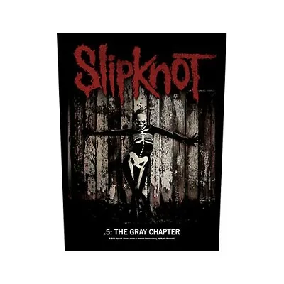Buy SLIPKNOT BACK PATCH .5: THE GRAY CHAPTER: Album Skeleton Official Licenced Merch • 8.95£