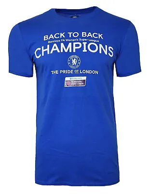 Buy Chelsea FC Football T Shirt Mens Medium Womens Team Champions M CHT4 • 9.95£