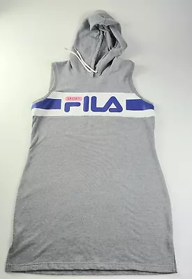 Buy FILA Sport Hooded Dress  Gray Size Large FAST SHIPPING 💨 • 31.80£