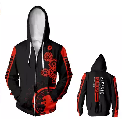 Buy Anime DATE A LIVE Nightmare 3D Zipper Hoodie Jacket Unisex Cosplay Sweatshirts • 33.60£