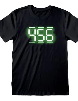 Buy Squid Game Official T Shirt 456 Digital Display Design Size XL • 16.49£
