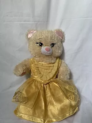 Buy Build A Bear Disney Princess Beauty And The Beast Belle With Dress • 9.99£