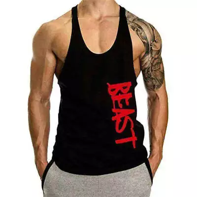 Buy Beast Print Fitness Muscle Shirt • 16.20£