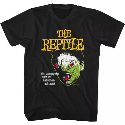 Buy Hammer Horror Movie The Reptile Half Woman Half Snake Men's T Shirt • 38.10£