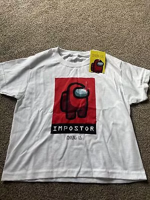Buy Among Us Impostor Kids T-Shirt 5-6 Years • 6£
