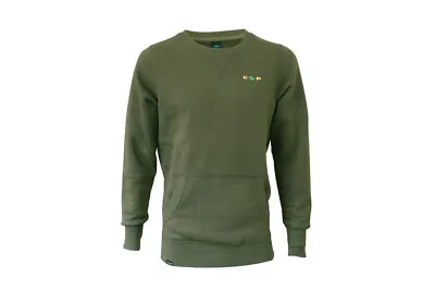 Buy ESP NEW 2022 Heavyweight Sweatshirt - Olive Green Minimal • 35.62£