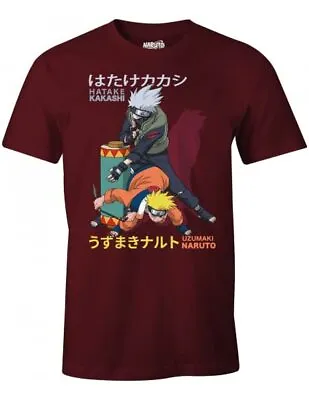 Buy Cotton Division Naruto Hatake Kakashi Burgundy T-Shirt XL Burgundy • 20.23£