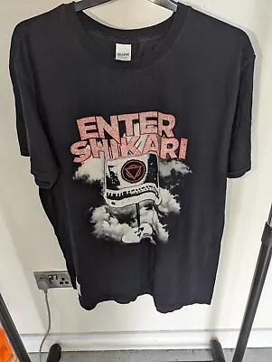 Buy Gildan Enter Shikari Stop The Clocks 2019 America Tour T-Shirt Size XL  • 14.99£