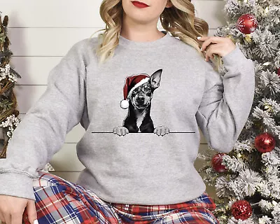 Buy Xmas Sweater Manchester Terrier Christmas Sweater Xmas Jumper Xmas Sweatshirt • 18.99£