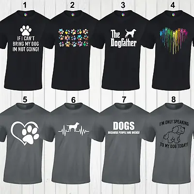 Buy Dog T Shirts Design Dog Lover Tops Tee Dogs Cute Funny Gift Idea Present Cool • 8.99£