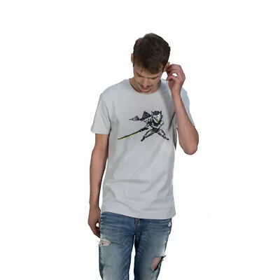 Buy OVERWATCH Genji Pixel T-Shirt, Unisex, Medium, White (TS004OW-M) • 14.67£