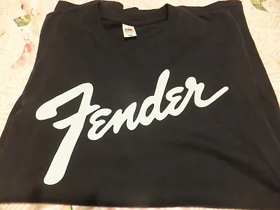 Buy Fender T Shirt, Black, XL • 19.99£