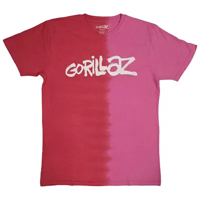 Buy Gorillaz Two Tone Brush Dye Wash T Shirt • 15.93£