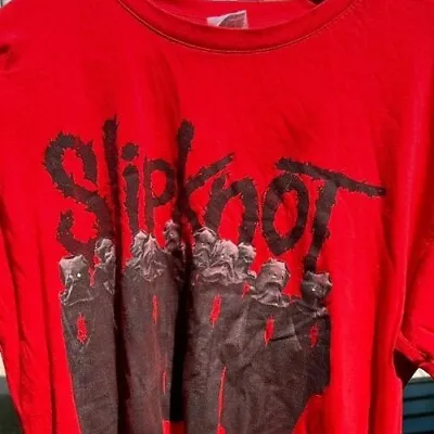 Buy Slipknot Merch T Shirt Choir  Official Unisex Red • 20£