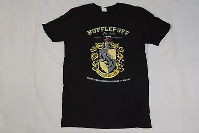 Buy Harry Potter Distressed Hufflepuff Team Quidditch T Shirt New Official Movie • 8.99£