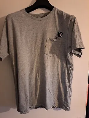 Buy Uniqlo X Super Mario Chain Chomp Grey T-Shirt Top - Large • 19£