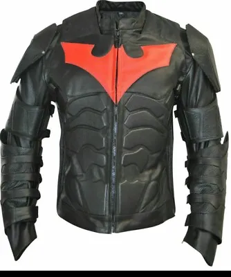 Buy Brand New Batman  Motorbike Leather Racing Jacket Ce Approved • 155£