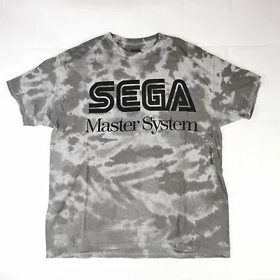 Buy Official Sega Master System Mens T Shirt Grey Gamo Size L Large • 14.99£
