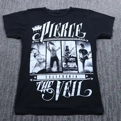Buy Pierce The Veil Collide With The Sky 2013 Tour Graphic Band Tee Shirt Women's XS • 28.20£