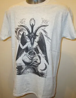 Buy Baphomet T Shirt Demon Goat Of Mendes Devil Satan Witchcraft Illuminati New T107 • 13.45£