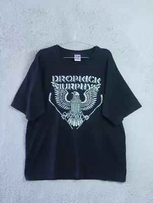 Buy Dropkick Murphys T-Shirt Mens XL Black Dead End Kids Graphic Crew Neck Tee • 14.99£
