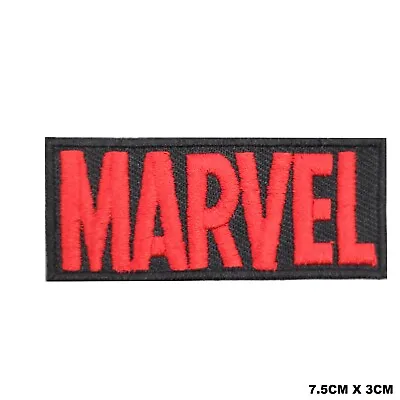 Buy Captain MARVEL Superhero Movie Logo Embroidered Patch Iron On/Sew On Patch Batch • 2.09£