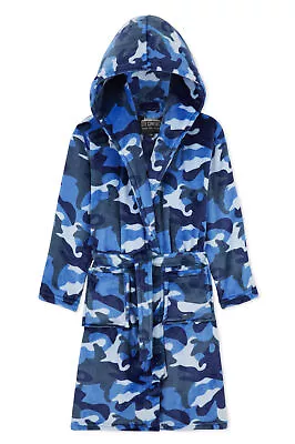 Buy CityComfort Dressing Gown Kids Fleece Robes With Hoodie And Pockets For Boys&Gir • 11.49£