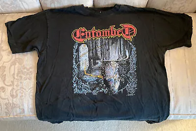 Buy Vintage 1991 Entombed Tour T Shirt XXL Napalm Death Bolt Thrower Carcass ￼ ￼ • 393.75£