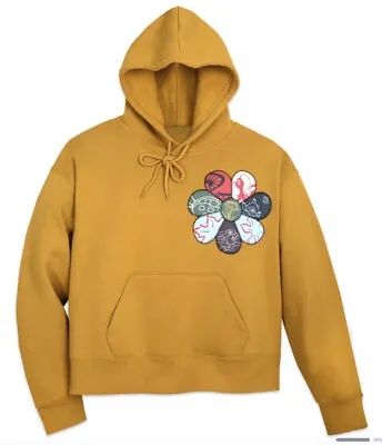 Buy Disney Bambi Women’s Patchwork Pullover Hoodie Sweatshirt Size 2XL • 24.02£
