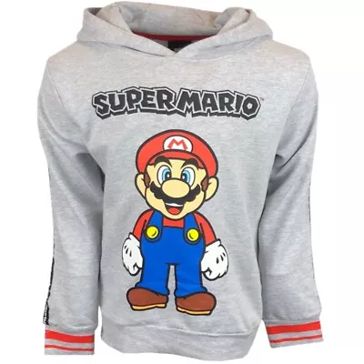 Buy Boys Girls Kids Super Mario Jumper Sweatshirt Hoody Hoodie 3 -  12 Years • 12.99£