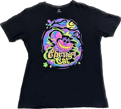 Buy Funko Blacklight Glow In Dark Alice In Wonderland Cheshire Cat T-Shirt Medium • 14.20£