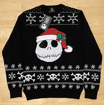 Buy Small 38  Nightmare Before Christmas Jack Skellington Sweater Jumper By Primark • 34.99£