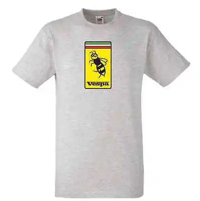 Buy Vespa Wasp Scooter Mod Style Motorcycle Printed T Shirt In 6 Sizes • 15.49£