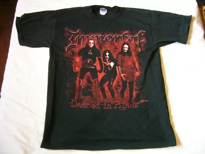 Buy IMMORTAL – Rare Original 2000  DAMNED IN BLACK T-Shirt!!  • 35.97£